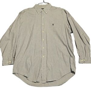 Vintage Ralph Lauren men’s button down dress shirt